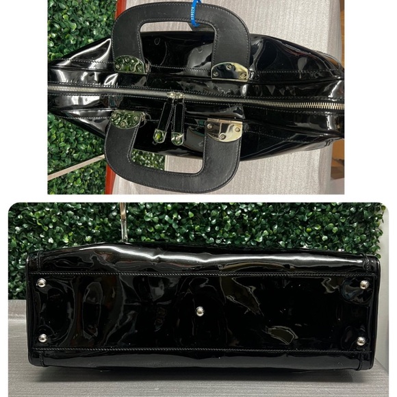 Gucci Romy Satchel Large Black Patent Leather - Picture 9 of 12